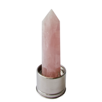 Wand for Crystal  Water Bottle - Rose Quartz