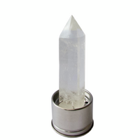 Wand for Crystal Water Bottle  - Clear Quartz 