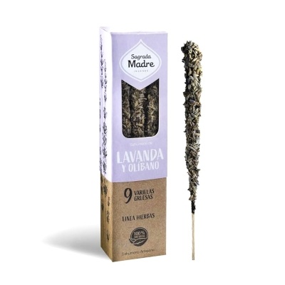 Sagrada Madre Herbal  Incense - Lavender & Frankincense
