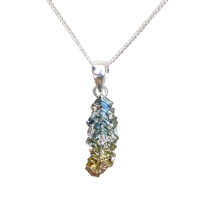 Bismuth & Sterling Silver Pendant