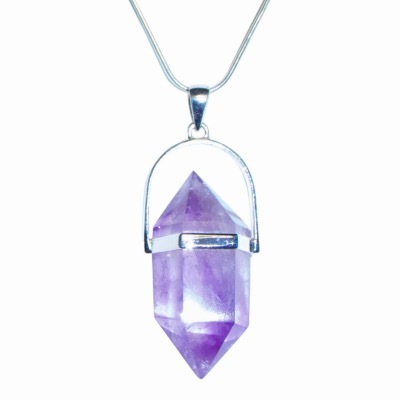 Amethyst & Sterling Silver Pendant