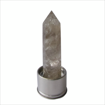 Wand for Crystal Water Bottle  - Smoky Quartz