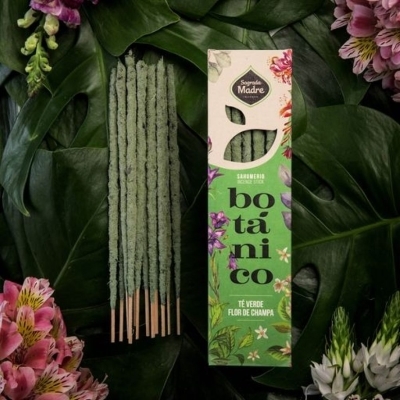 Botanico  Green Tea & Champa  Incense Sticks  Pack 6